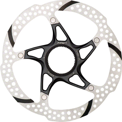 TRP 25 Disc Brake Rotor 203mm Center Lock Silver/Black