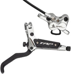 TRP GSpec DH Disc Brake and Lever Front Hydraulic Post Mount Polished Silver