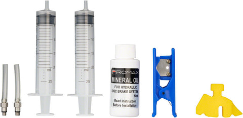 Promax Disc Brake Bleed Kit with 50ml of Mineral Oil