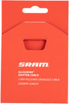 SRAM SlickWire Shift Cable 1.1mm 2300mm Length Silver