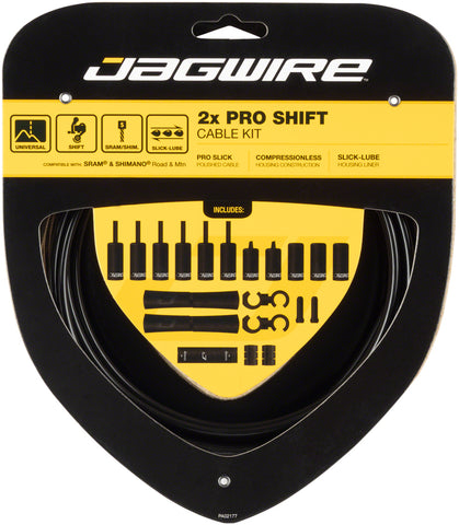 Jagwire Pro Shift Kit Road/Mountain SRAM/Shimano Black