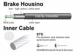 Jagwire Universal Sport Brake Cable Kit White