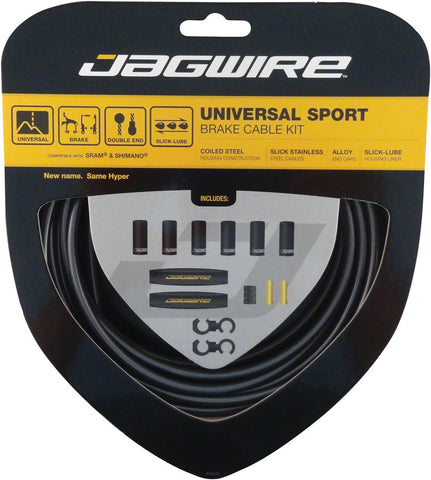 Jagwire Universal Sport Brake Cable Kit Ice GRAY