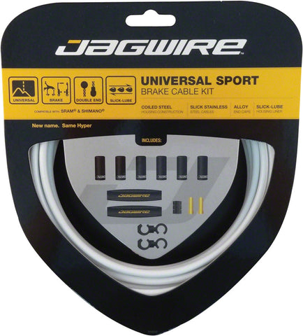 Jagwire Universal Sport Brake Cable Kit White