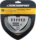 Jagwire Universal Sport Brake Cable Kit Braided White