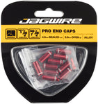 Jagwire End Cap HopUp Kit 4mm Shift and 5mm Brake Red