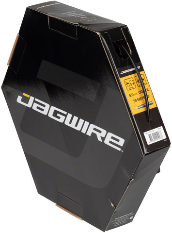Jagwire 5mm Sport Brake Housing with SlickLube Liner 50M File Box Black