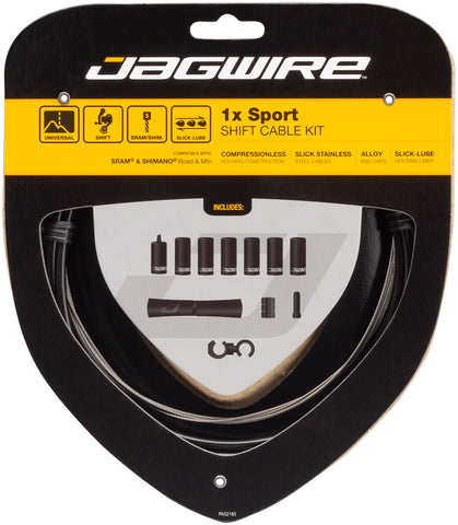 Jagwire 1x Sport Shift Cable Kit SRAM/Shimano Black