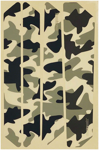 Muckynutz Camo Stay Protector - 4-Piece Black Matte