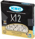 KMC X12 Chain 12 Speed 126 Links Silver