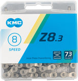 KMC Z8.3 Chain 8Speed 116 Links GRAY