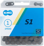 KMC S1 Chain Single Speed 1/2 x 1/8 112 Links Brown
