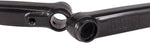 Radio Destro Cranks - 165mm Glossy Black