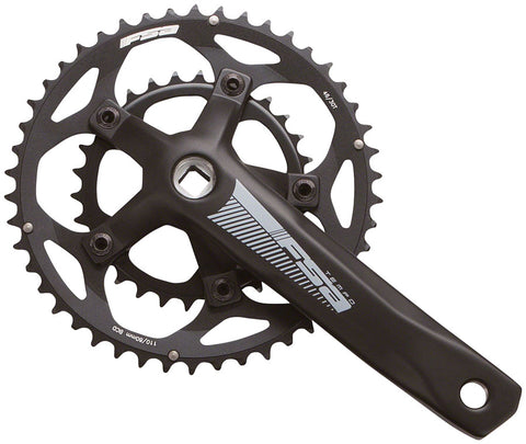 FSA (Full Speed Ahead) Tempo Crankset - 165mm 10/11-Speed 46/30t JIS