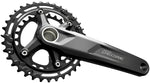 Shimano Deore FCM4100B2 Crankset 175mm 10Speed 36/26t Black