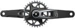 CRANKSET SRAM X0 EAGLE 165x32 Q174 CL55 DUB 2-GUARDS NoBB BK T-TYPE