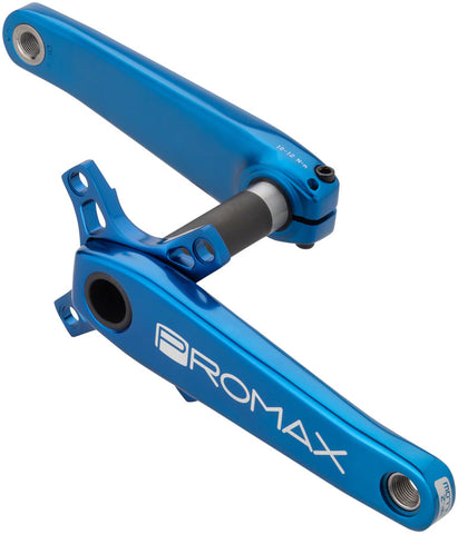 Promax HF2 Hollow Hot Forged 2 Piece Crank 24 x 175mm Blue