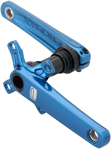 Promax CF2 Cold Forged 2 Piece Crank 24 x 165mm Blue with BB