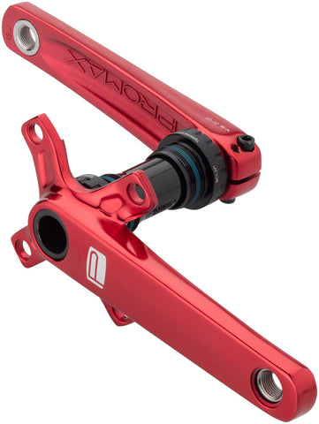 Promax CF2 Cold Forged 2 Piece Crank 24 x 170mm Red with BB