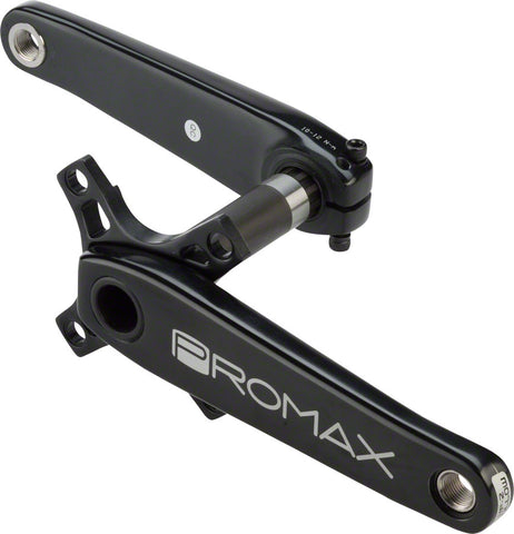 Promax HF2 Hollow Hot Forged 2 Piece Crank 24 x 172.5mm Black