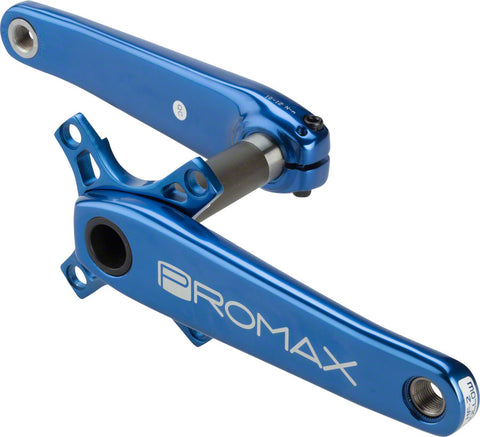 Promax HF2 Hollow Hot Forged 2 Piece Crank 24 x 180mm Blue