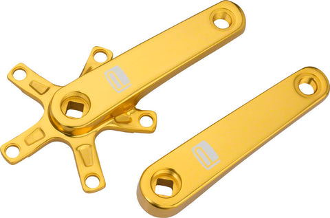 Promax SQ1 Square Taper JIS Cold Forged Crank Arms 135mm Gold