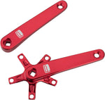 Promax SQ1 Square Taper JIS Cold Forged Crank Arms 170mm Red