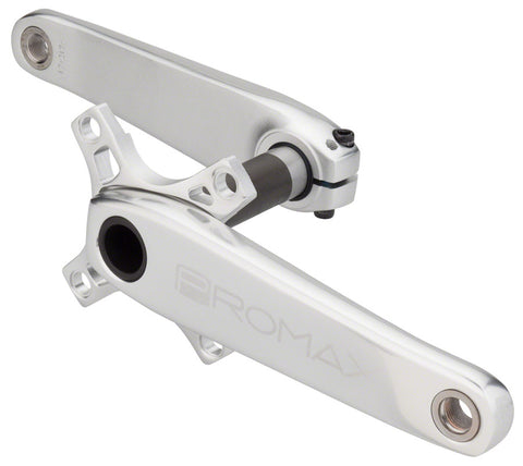 Promax HF2 Hollow Hot Forged 2 Piece Crank 24 x 177.5mm Silver