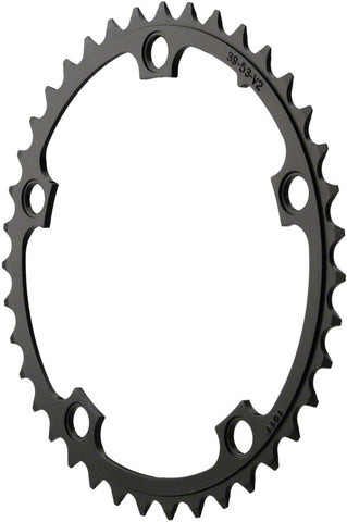 SRAM Red/Force/Rival/Apex 39T 10 Speed 130mm Black Chainring use w/ 48 or