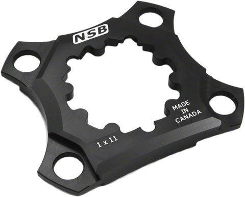 North Shore Billet 76 BCD 1x11 Spider for XX1 /X0/X9 SRAM GXP Cranks Black