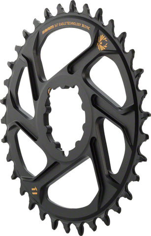 SRAM XSync 2 Eagle Direct Mount Chainring 34T Boost 3mm Offset with Gold