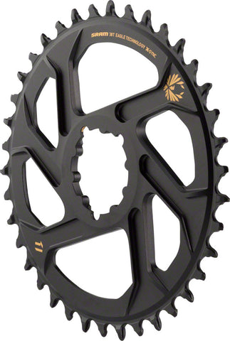 SRAM XSync 2 Eagle Direct Mount Chainring 38T Boost 3mm Offset with Gold