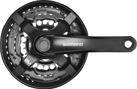 Shimano Tourney FCTY501 Crankset 170mm 6/7/8Speed 48/38/28t Riveted