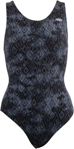 TYR WoMen's Glacial Maxfit Swimsuit Titanium