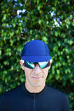 Pace Sportswear HexTek Cycling Cap UPF 50 Plus Navy