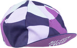 All City Dot Game Cycling Cap Dark Purple Purple Lavender Lite Blue One