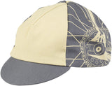 All City Damn Fine Cycling Cap GRAY Khaki One