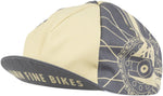 All City Damn Fine Cycling Cap GRAY Khaki One