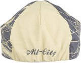 All City Damn Fine Cycling Cap GRAY Khaki One