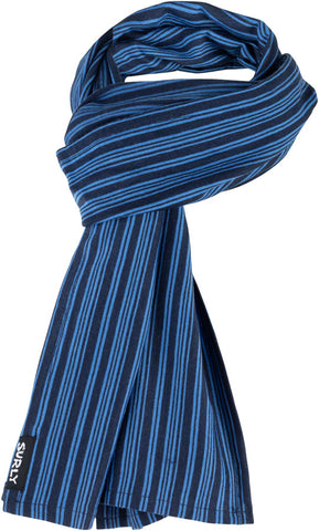 Surly Merino Wool Scarf Blue/Navy StripeOne