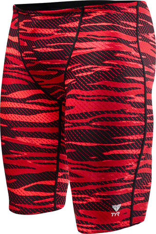 TYR Crypsis Jammer Men's Swimsuit Red 38