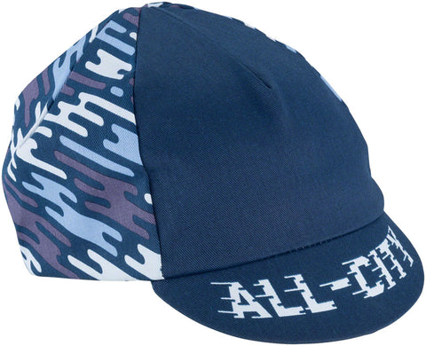 All City Flow Motion Cycling Cap Blue One