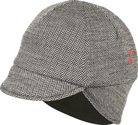 Pace Sportswear Reversible Merino Wool Cap Mini Herringbone