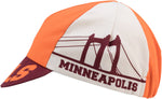 All City Hennepin Bridge Cycling Cap Maroon/Orange One