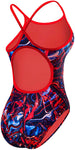 TYR Penello Diamondfit WoMen's Swimsuit Red/White/Blue 36