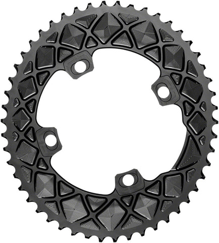 absoluteBlack Premium Oval 110 BCD Outer Chainring for FSA ABS 52t 110
