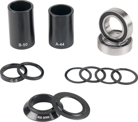 Eclat Mid Bottom Bracket Kit 24mm Black