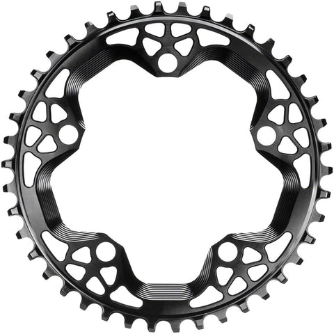 absoluteBlack Round 110 BCD CX Chainring 42t 110 BCD 5Bolt NarrowWide