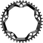 absoluteBLACK Round 130 BCD CX Chainring - 42t 130 BCD 5-Bolt Narrow-Wide