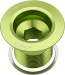 RaceFace CINCH Crank Bolt with Washer NDS M18 Gloss Green